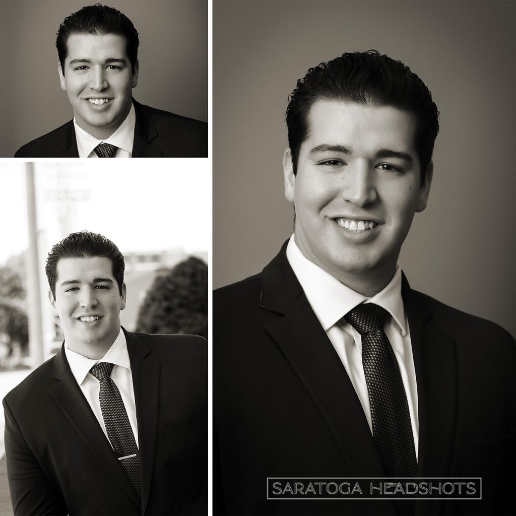 Black and White Headshots Saratoga Springs NY